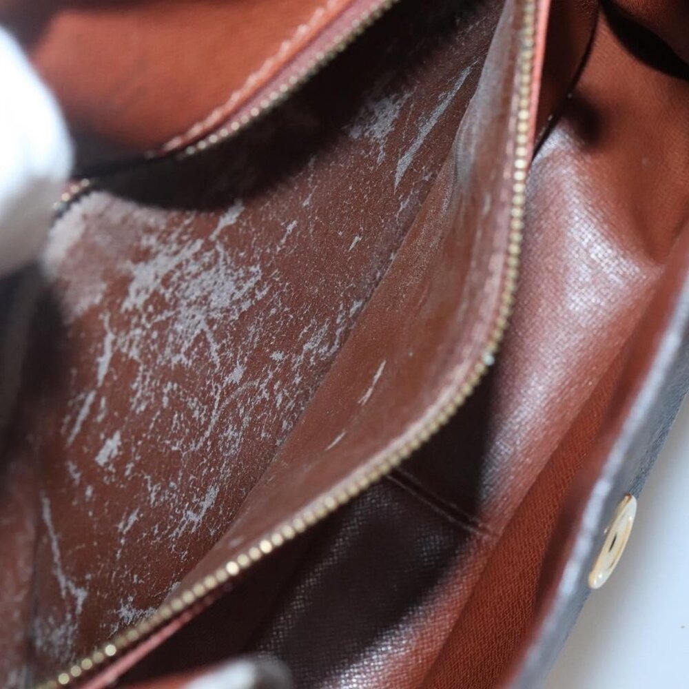 Authentic LOUIS VUITTON Monogram Saint Cloud GM Shoulder Bag M51242 LV - Picture 3 of 16